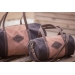 Sac Canvas Bowl Grand Modèle - Rose & Noir