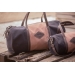 Sac Canvas Bowl Grand Modèle - Rose & Noir