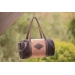 Canvas Bowl Bag Medium Model - Pink & Black