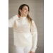 Noris Pullover - Beige & Camel