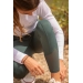Dark Green Eden by Pénélope Delphe Legging - Children