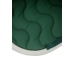 Diamant Saddle Pad - Forest Green & White
