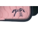 Tapis de selle Diamant - Rose Pâle & Marine