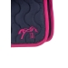 Diamant Saddle Pad - Navy & Fuchsia
