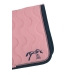 Tapis de selle Diamant - Rose Pâle & Marine