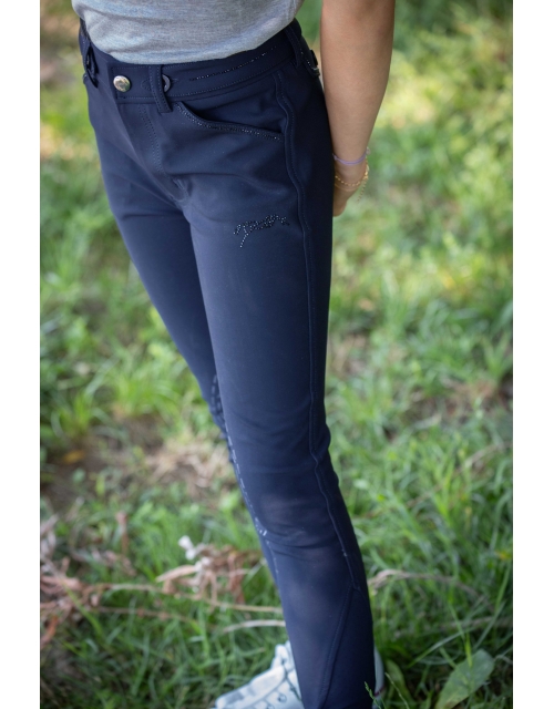 Pantalon d'Équitation Élégance Eden by Pénélope Marine - Enfant
