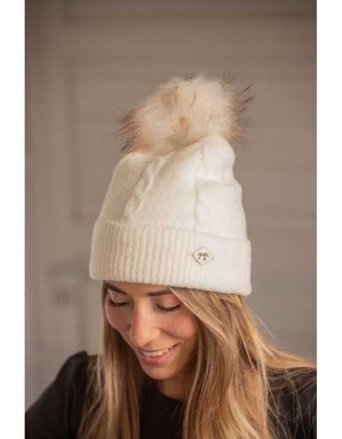 Bonnet Michka - Écru