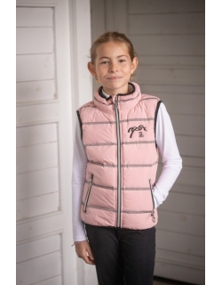 Eden by Pénélope Anouck Powder Pink Sleeveless Jacket - Children