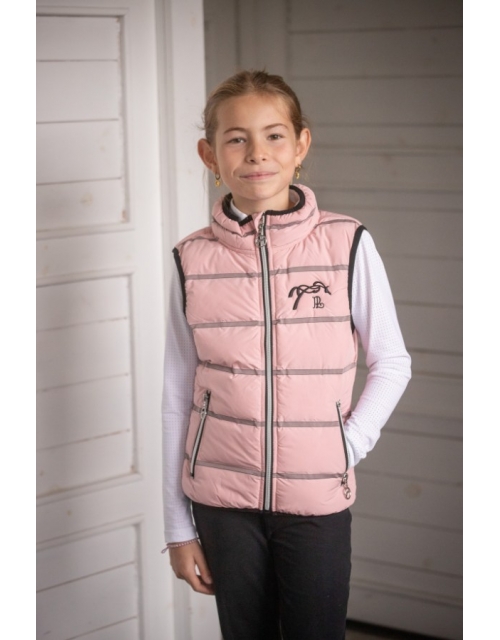 Eden by Pénélope Anouck Powder Pink Sleeveless Jacket - Children