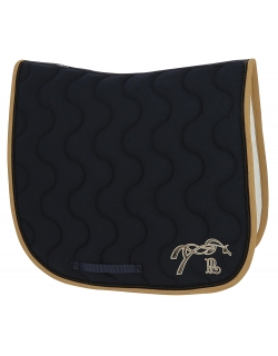 tapis de dressage bleu marine Pénélope.