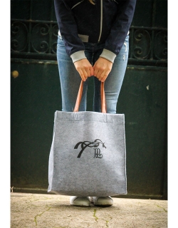 Tote-bag feutre Pénélope -...