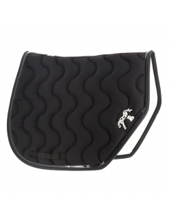 Tapis de selle Point sellier Sport - Noir & noir vernis