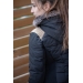 Young Beaumont glitter black down jacket - Junior