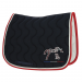 Point Sellier Classic Saddle pad - Navy blue & Red