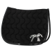 Point Sellier classic saddle pad - Black & patent black