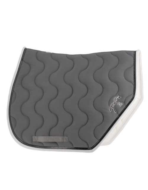 Point sellier sport saddle pad - Grey & white