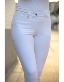 Pantalon d'Équitation Streety - Blanc