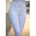 Pantalon d'Équitation Streety - Blanc