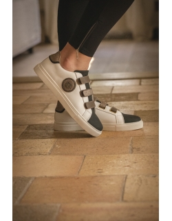 Galaxie Sneakers - White & Black