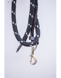 Lead Rope - Black & Havana Leather