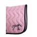 Classic Point Sellier Saddle Pad - Light Pink & Navy