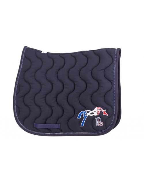 Tapis de Selle Classique Team - Marine