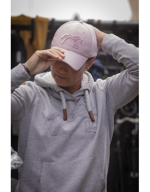 Naomi Cap - Pink Chevron