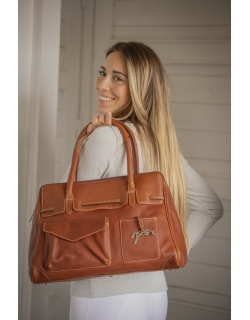 Large Maëlys Bag - Brandy