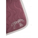 Classic Point Sellier Saddle Pad - Magenta & White