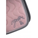 Classic Point Sellier Saddle Pad - Light Pink & Grey