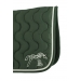 Classic Point Sellier Saddle Pad - Dark Green & Green