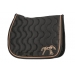 Classic Point Sellier Saddle Pad - Black & Caramel