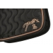 Classic Point Sellier Saddle Pad - Black & Caramel