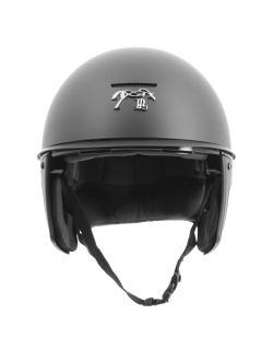 Casque Pénélope by Freejump Visière Courte - Noir Mat