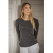 Lovely Long-Sleeved T-shirt - Anthracite