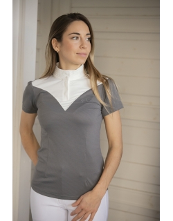 Las Honey Short-sleeved Show Polo Shirt - Anthracite