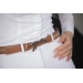 Signature Strass Belt - Cognac