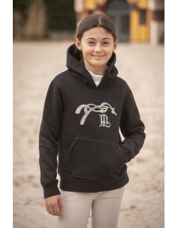 Eden by Pénélope Black Funny Sweatshirt - Children