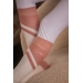 Chaussettes Fun - Rose Pâle & Blanc